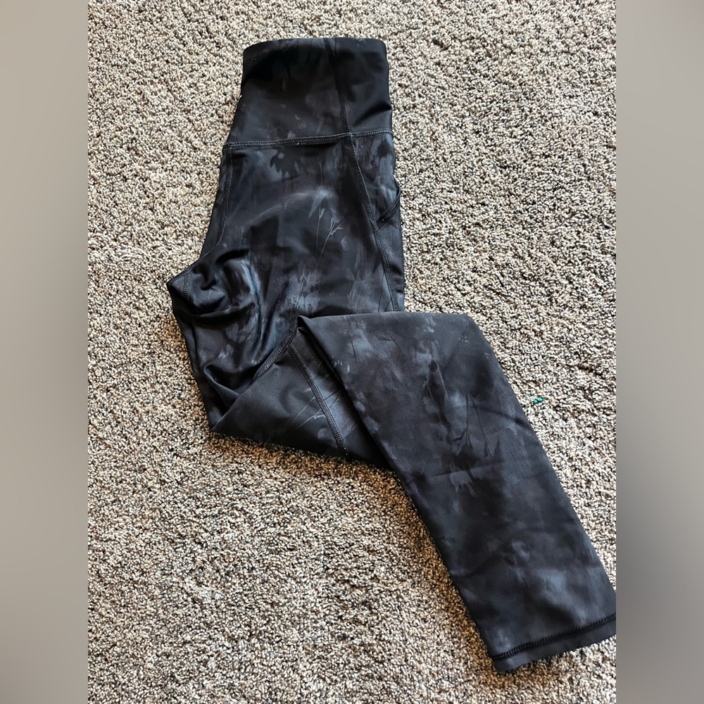 Black Design Leggings
